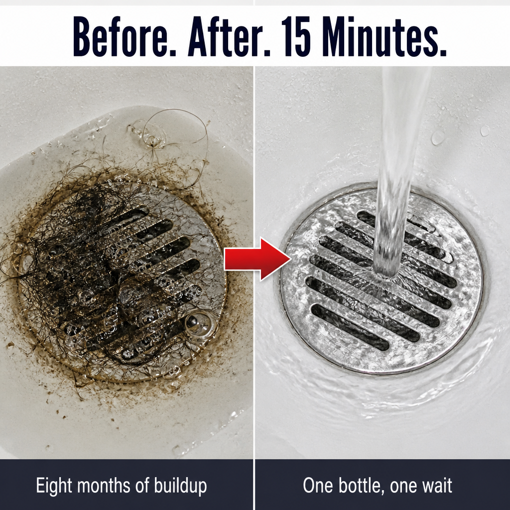 VitaFlow Drain Rescue — Clear Stubborn Clogs in Minutes Without Wrecking Your Pipes - Souliia