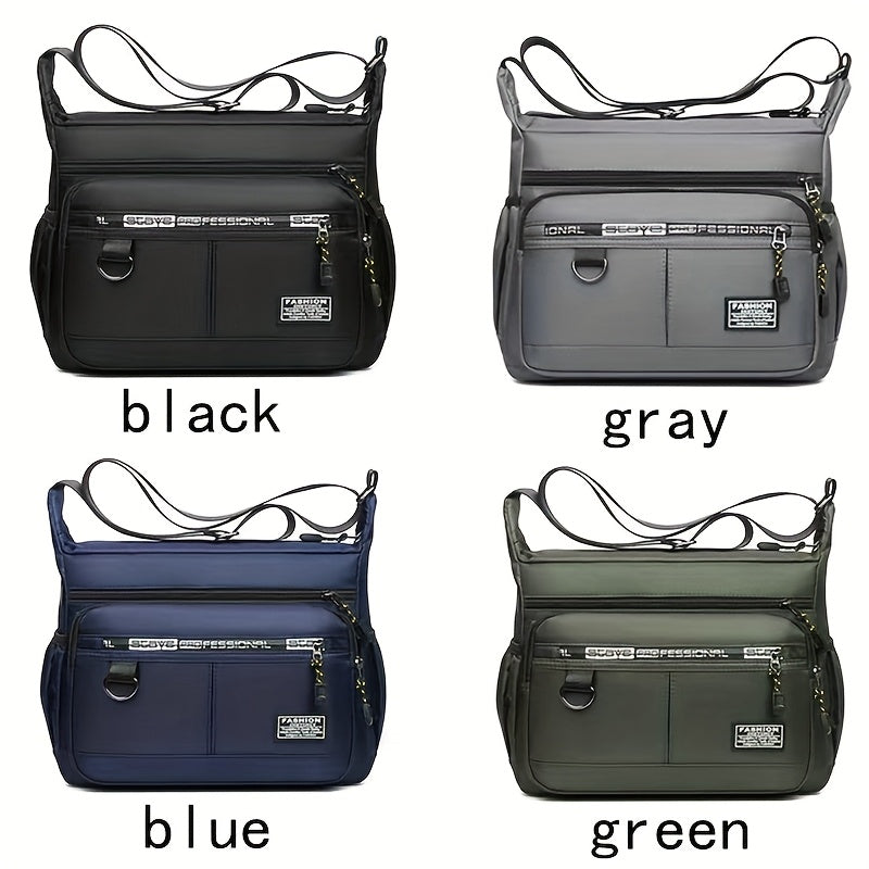 Urbanvault Durable Crossbody Organizer Bag — Adjustable Strap, Quick-Access Pockets