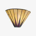 TF Art Deco Tiffany Glass Wall Sconce – Handcrafted Geometric Light for Hallways and Living Areas | Souliia