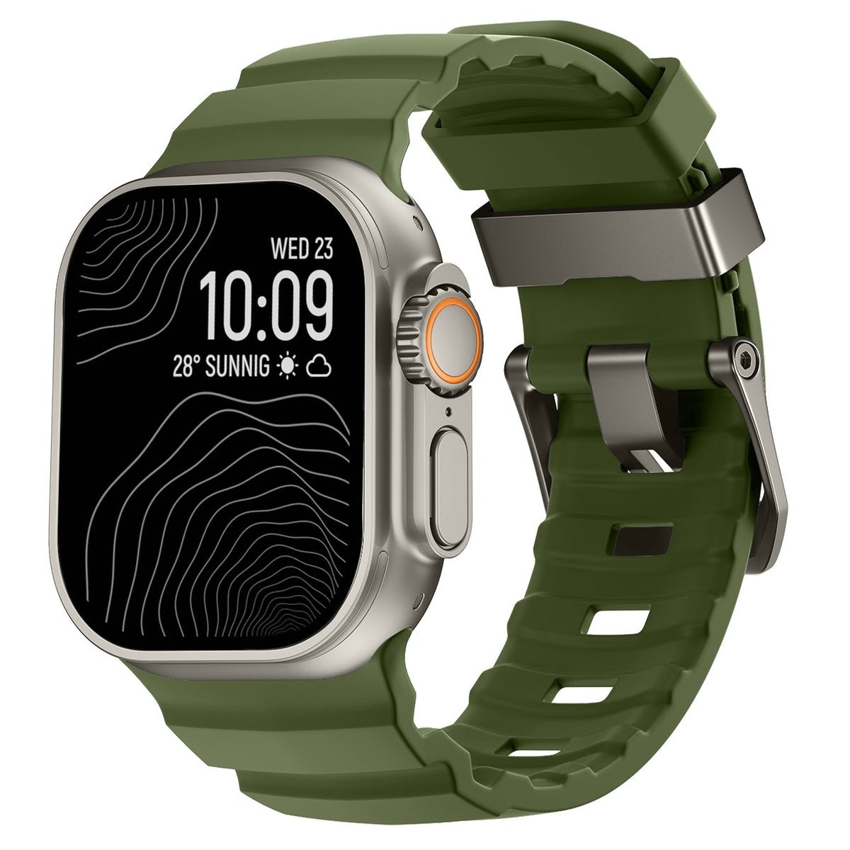 SummitFlex Silicone Strap for Apple Watch — High Tensile Strength Band