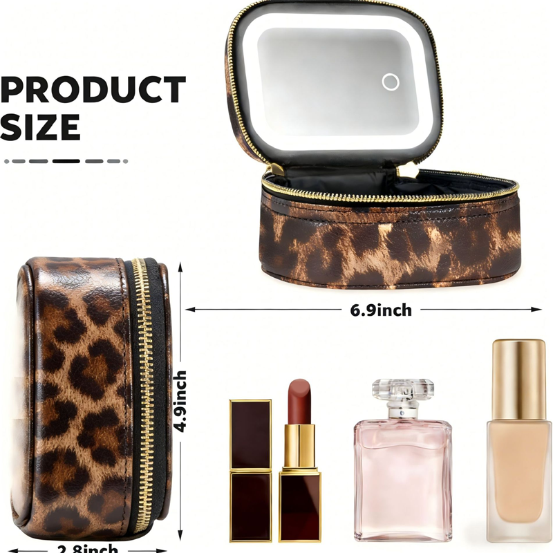 Travel Makeup Pouch for Flawless Styling in Any Light, Anytime - Souliia