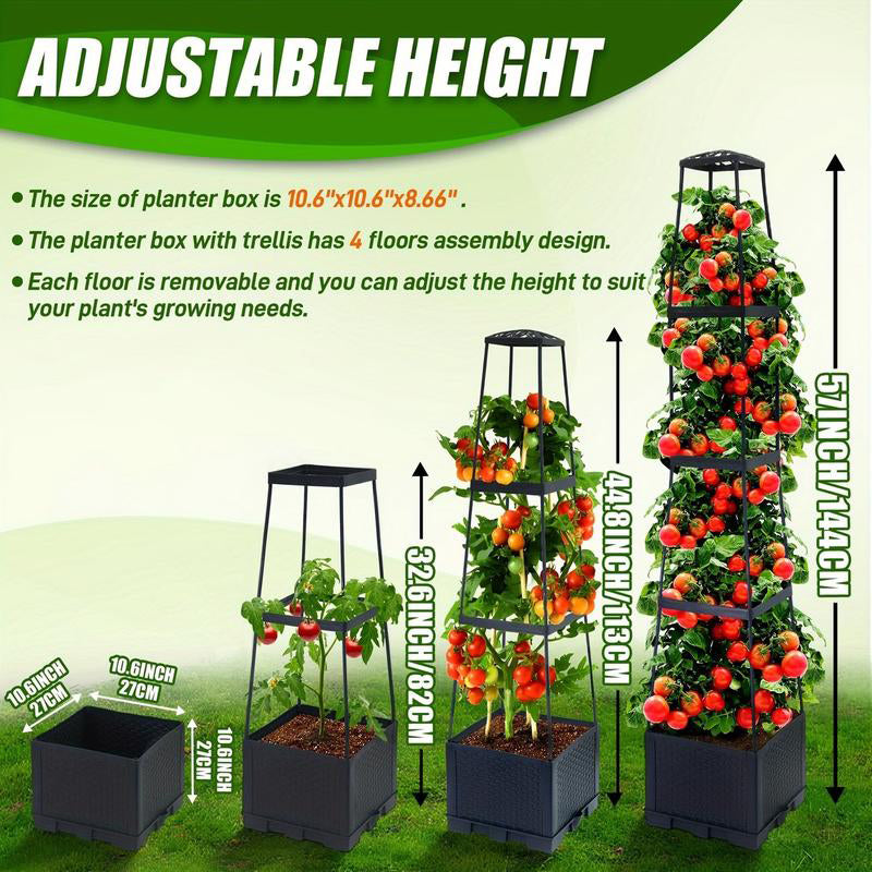 VertiBloom Tower — Transform Your Space into a Lush, Sky-High Garden Oasis - Souliia