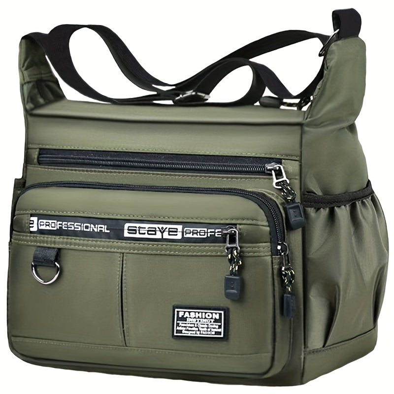 Urbanvault Durable Crossbody Organizer Bag — Adjustable Strap, Quick-Access Pockets