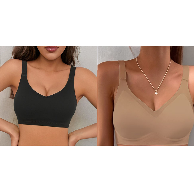 Seamless Comfort Bra for a Secure and Cozy Fit - Souliia