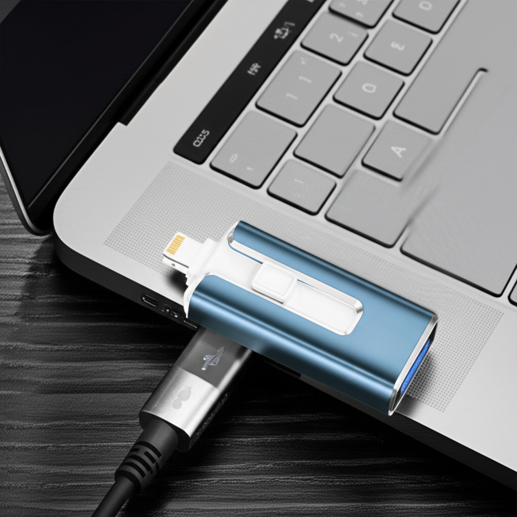 USB Drive | Additional Storage | Multi-Port File Transfer | SnapStick - Souliia