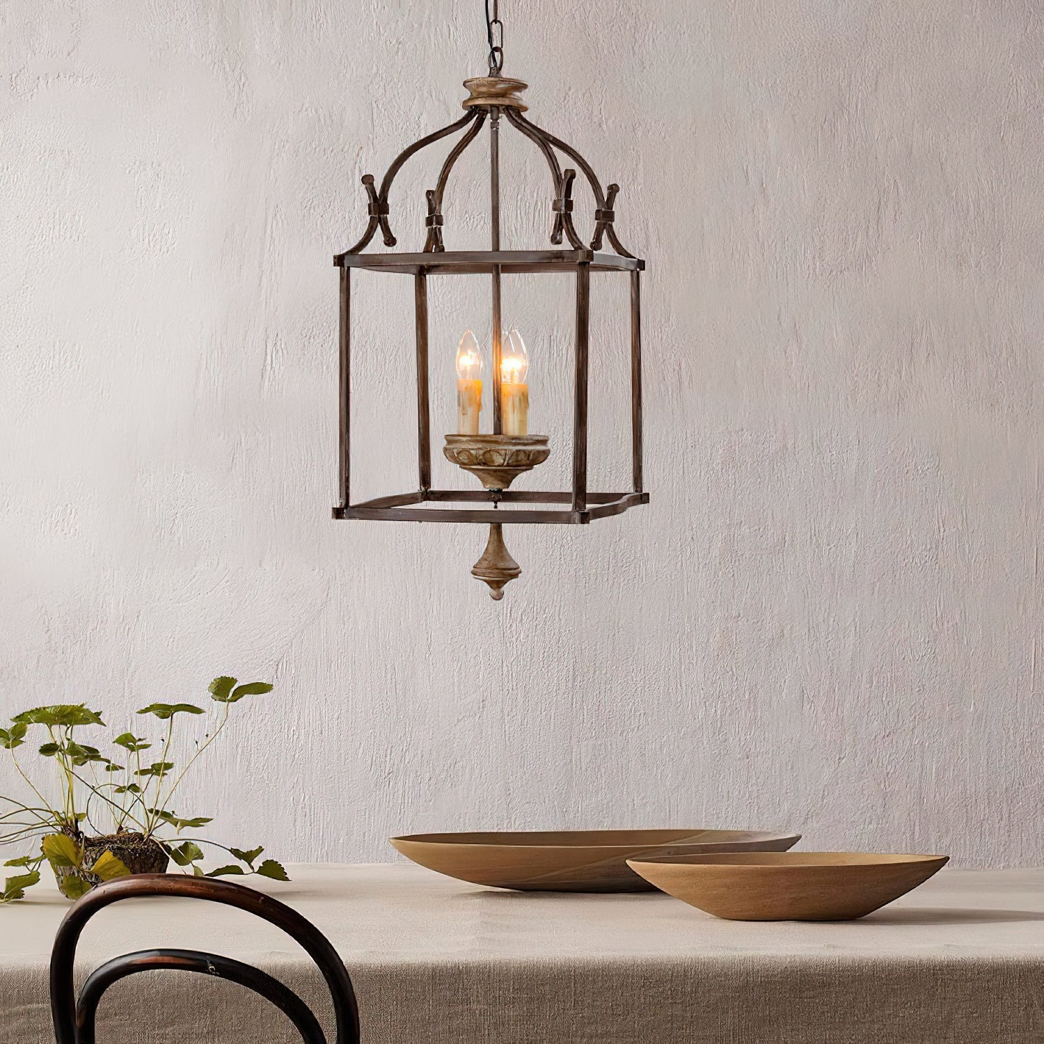 Traditional Birdcage Chandelier | Souliia