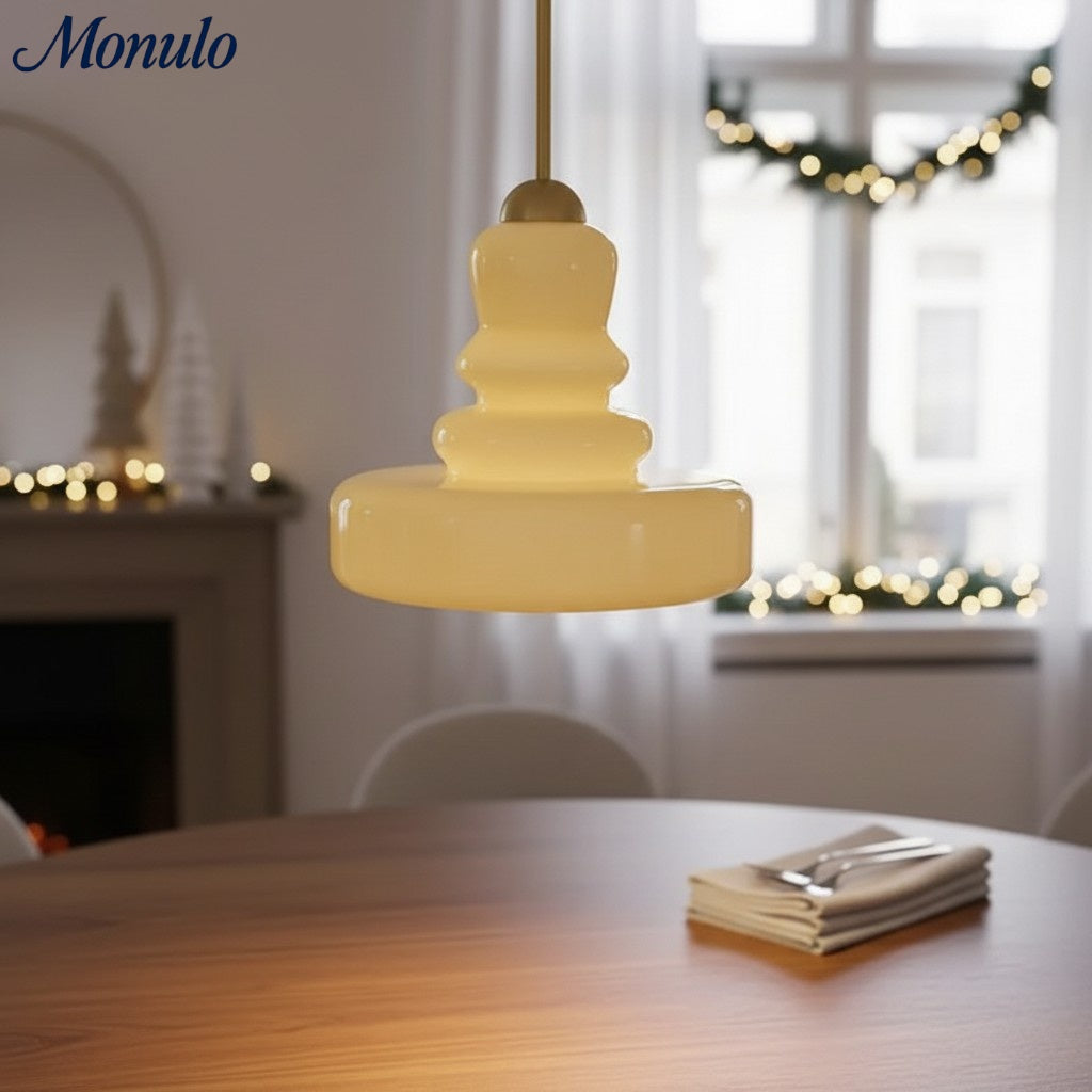 Verdoma Colorful Bauhaus Gourd Shaped Pendant Lamp - Artistic Design for Kitchen Island Lighting | Souliia