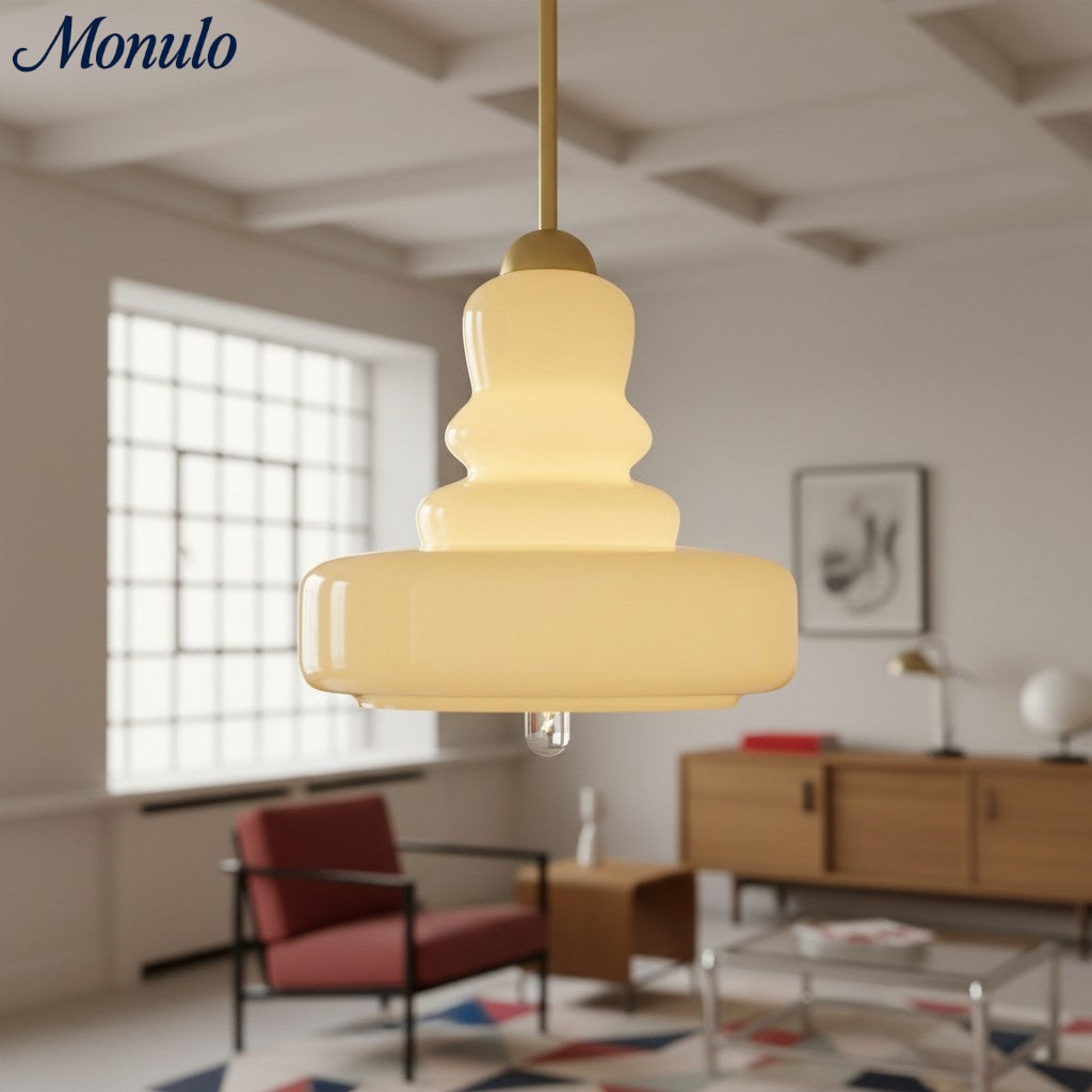 Verdoma Colorful Bauhaus Gourd Shaped Pendant Lamp - Artistic Design for Kitchen Island Lighting | Souliia