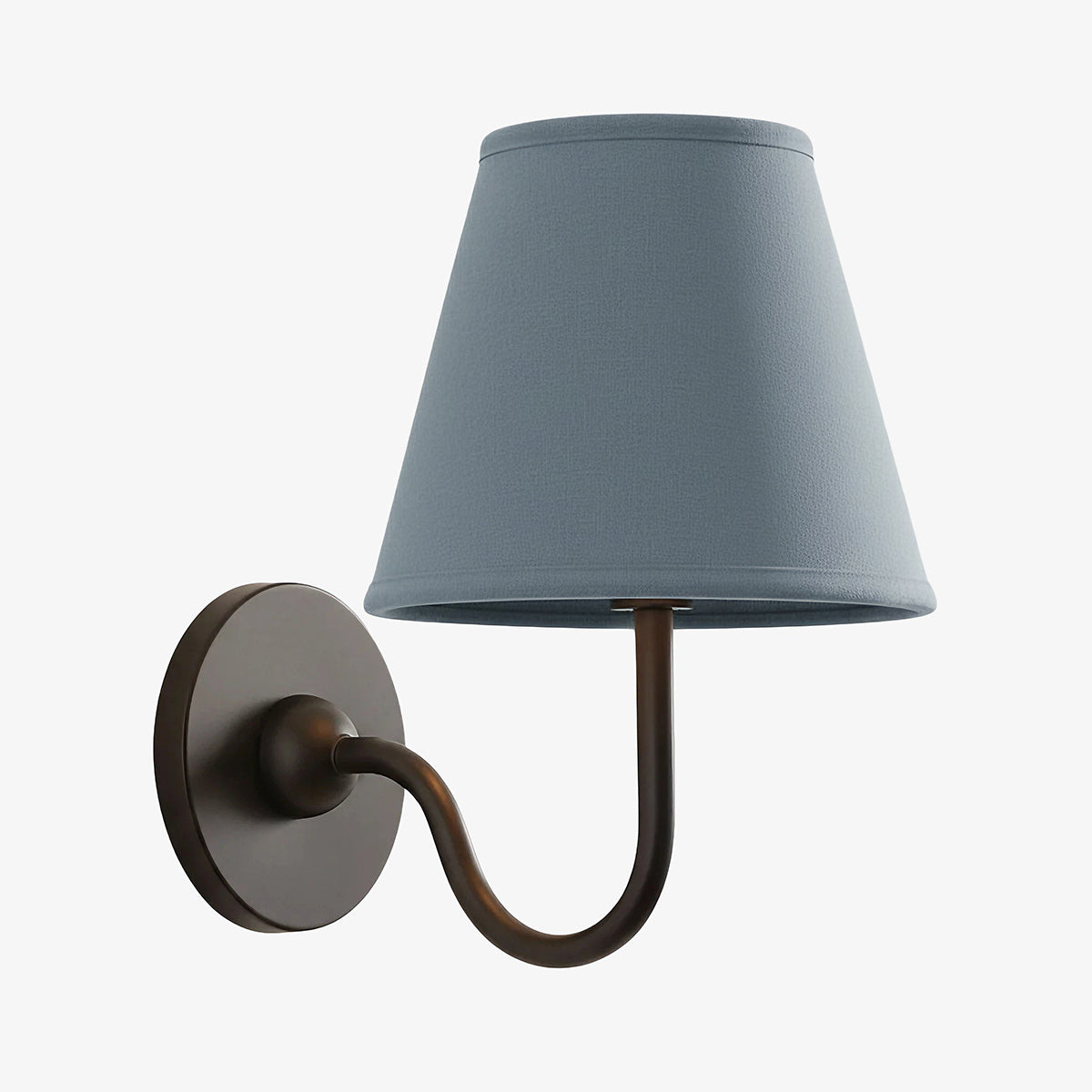 Luvora Fabric Shade Wall Sconce with Drum Shade - Classic Pleated Sconce Light | Souliia