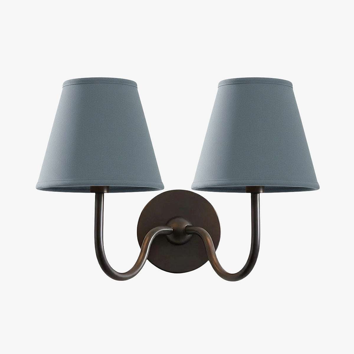Luvora Fabric Shade Wall Sconce with Drum Shade - Classic Pleated Sconce Light | Souliia