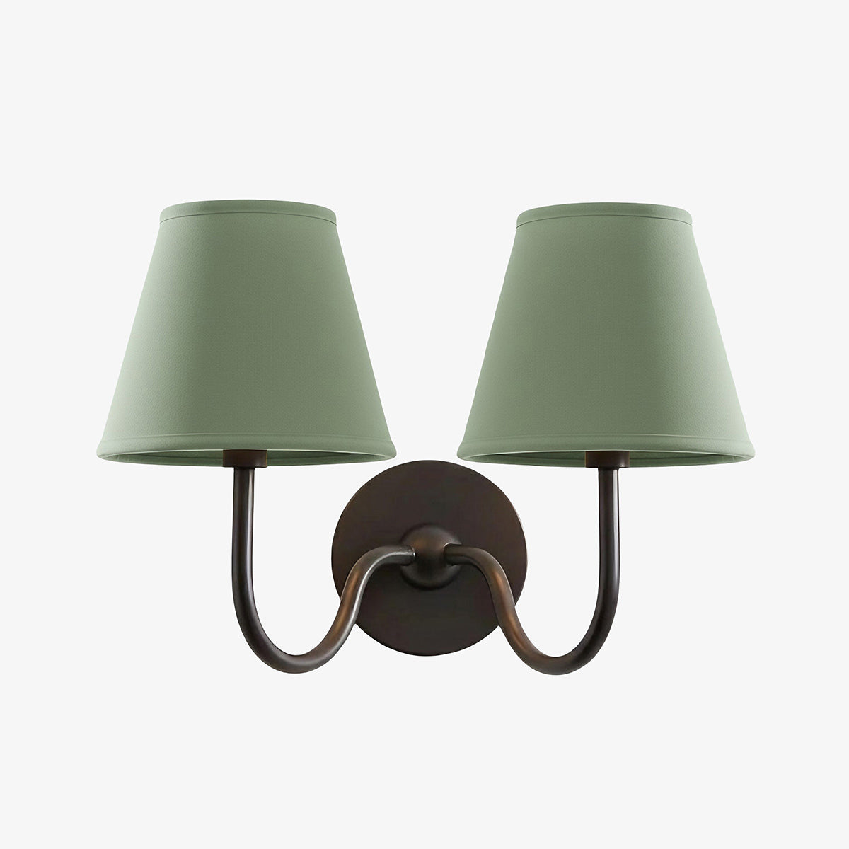 Luvora Fabric Shade Wall Sconce with Drum Shade - Classic Pleated Sconce Light | Souliia