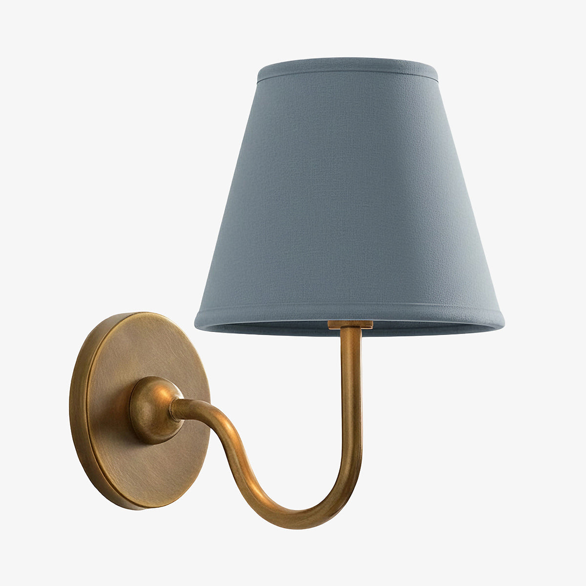 Luvora Fabric Shade Wall Sconce with Drum Shade - Classic Pleated Sconce Light | Souliia