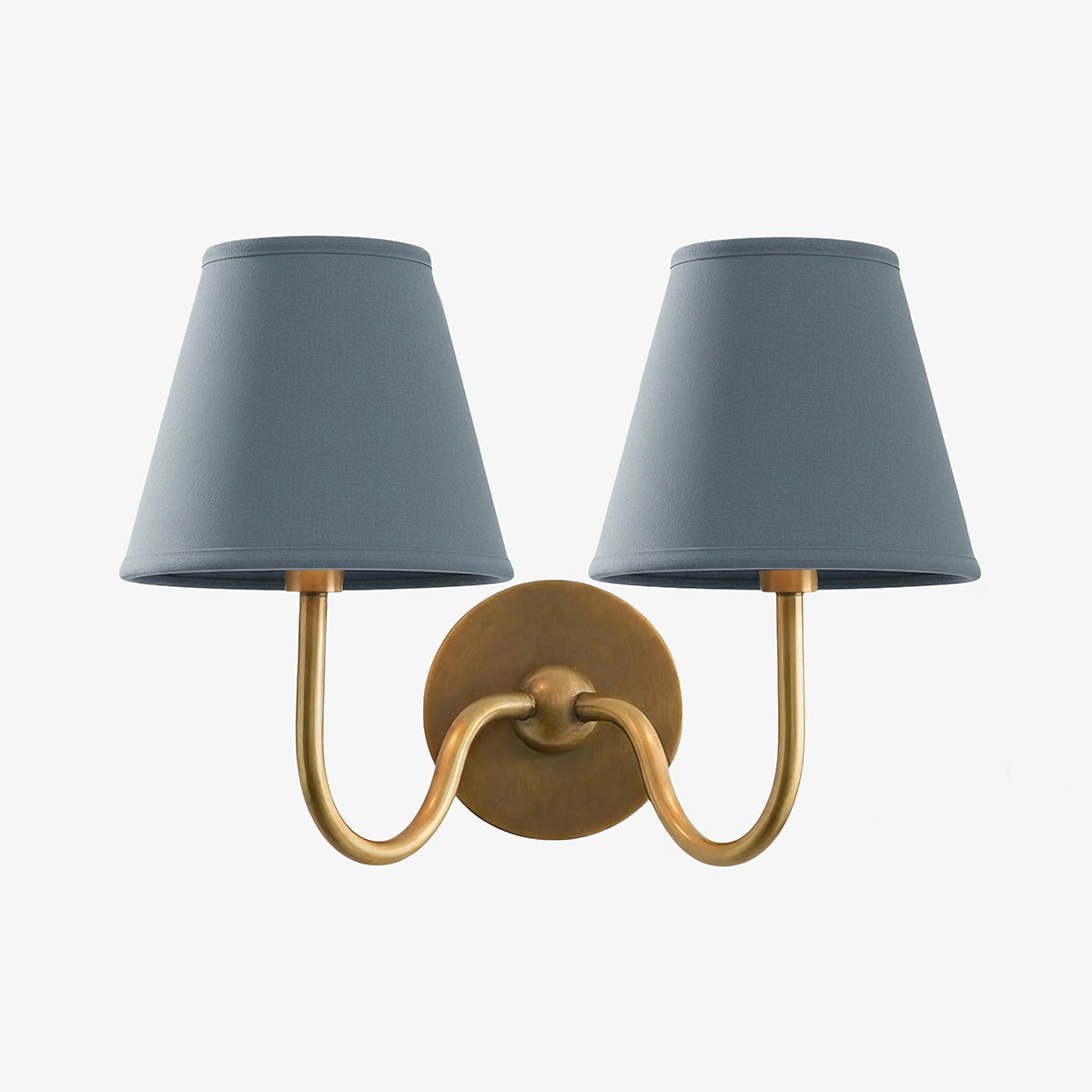 Luvora Fabric Shade Wall Sconce with Drum Shade - Classic Pleated Sconce Light | Souliia