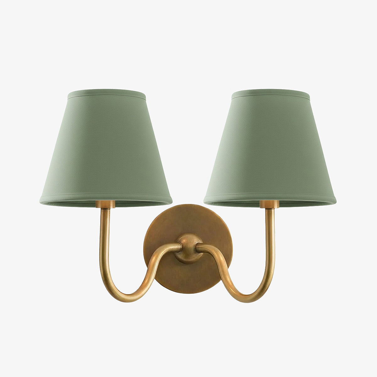 Luvora Fabric Shade Wall Sconce with Drum Shade - Classic Pleated Sconce Light | Souliia