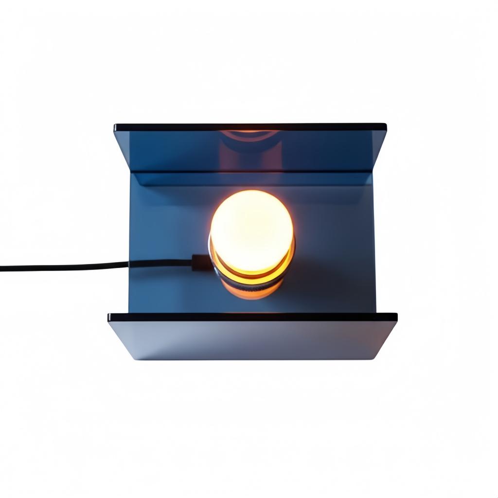 Sunset Ocean Horizon Gradient Tischlampe – Moderne Acryl-Lampe fürs Schlafzimmer | Souliia