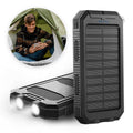 500000 MAH Waterproof Solar Charger Power Bank — Dual USB