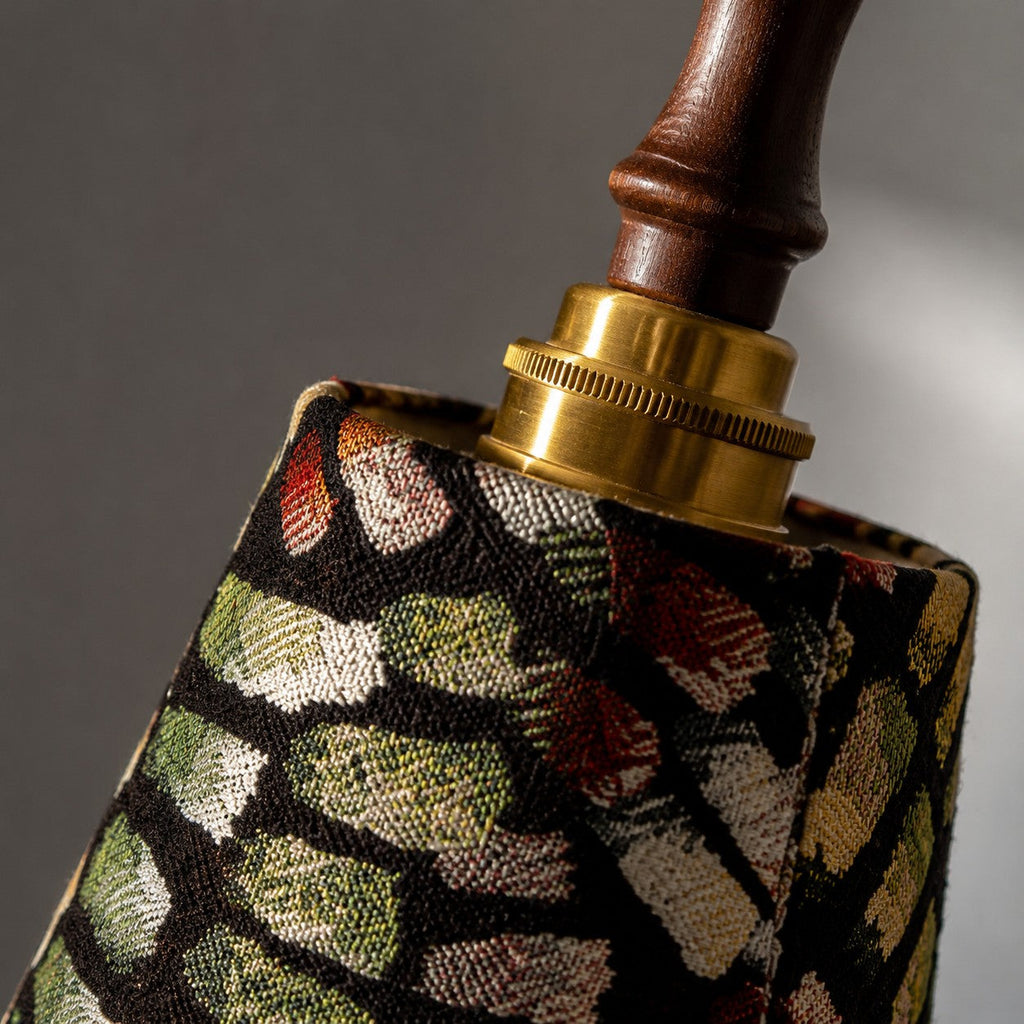Patterned Fabric Fish-Line Pendant Light | Souliia