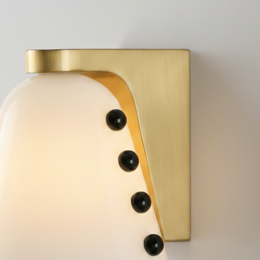 Makki Moderne Keramik Minimalistische Wandleuchte | Souliia