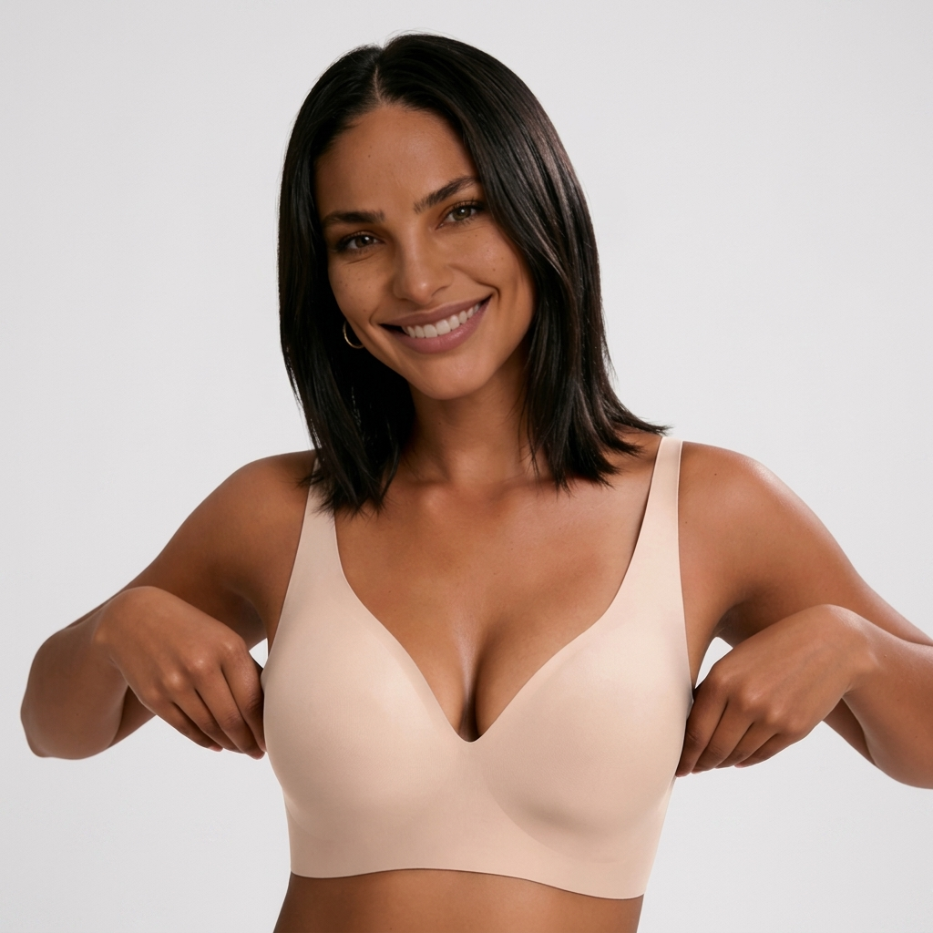 VeloraSilk Second Skin Bra — Feel Invisible Support That Sets You Free All Day - Souliia