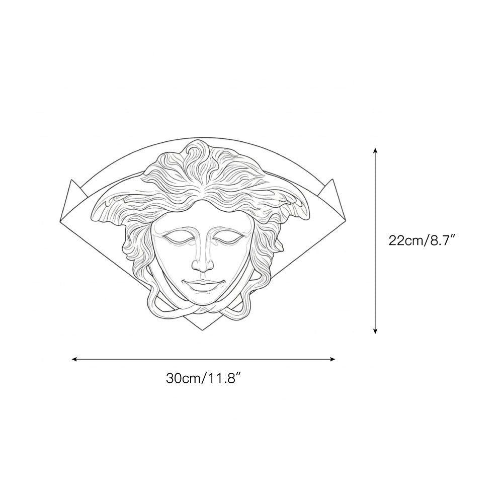 Sphinx Brass Wall Lamp | Souliia