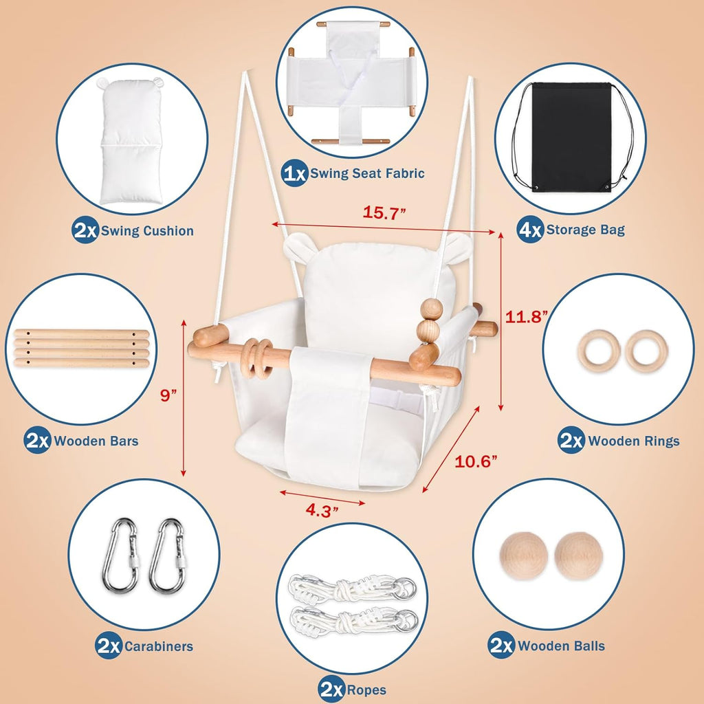 SereniSwing - Deep Calm and Comfort for Complete Baby Relaxation - Souliia