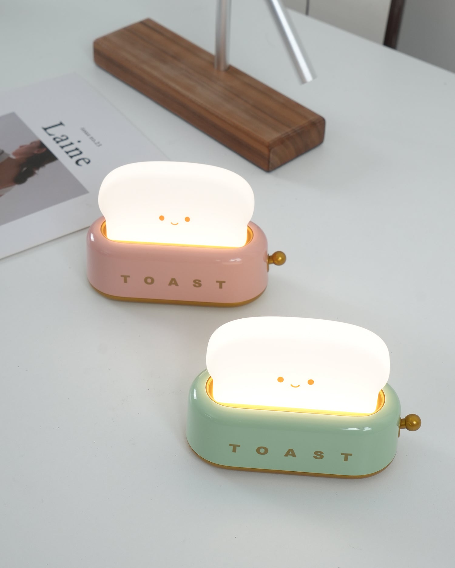 Toaster Table Lamp (built-in battery) | Souliia