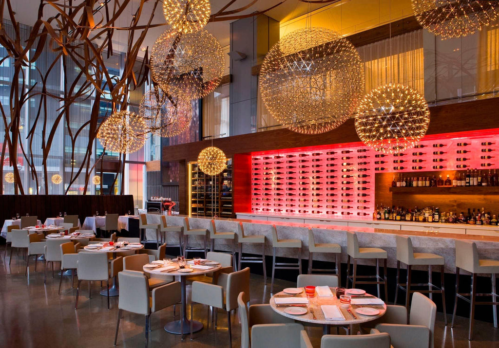 Silver Spark Ball Pendant Light | Souliia