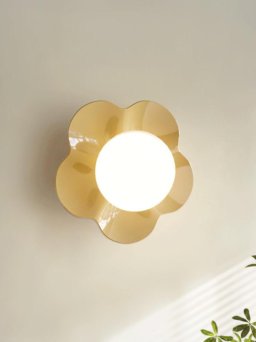 Rivolence Petal Inspired Sculptural Wall Lamp for Living Room & Bedroom | Souliia