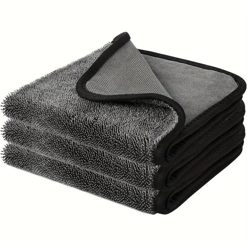 Set of 3 Microfiber Cleaning Cloths - Souliia