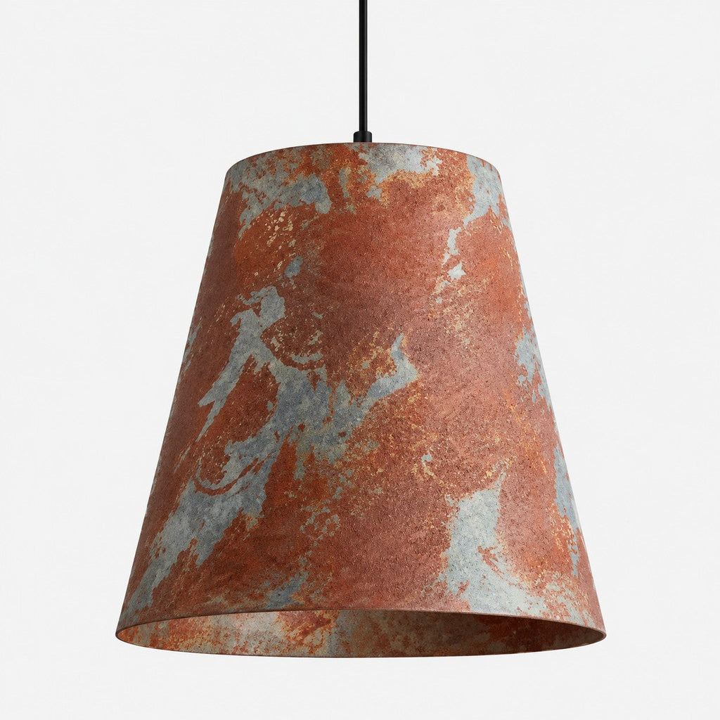 Lampada a sospensione vintage in ferro patinato | Souliia