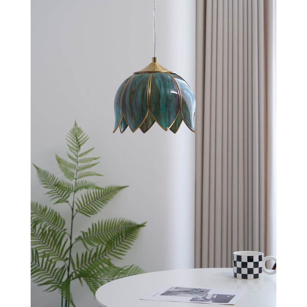 Retro Lotus Pendant Lamp | Souliia