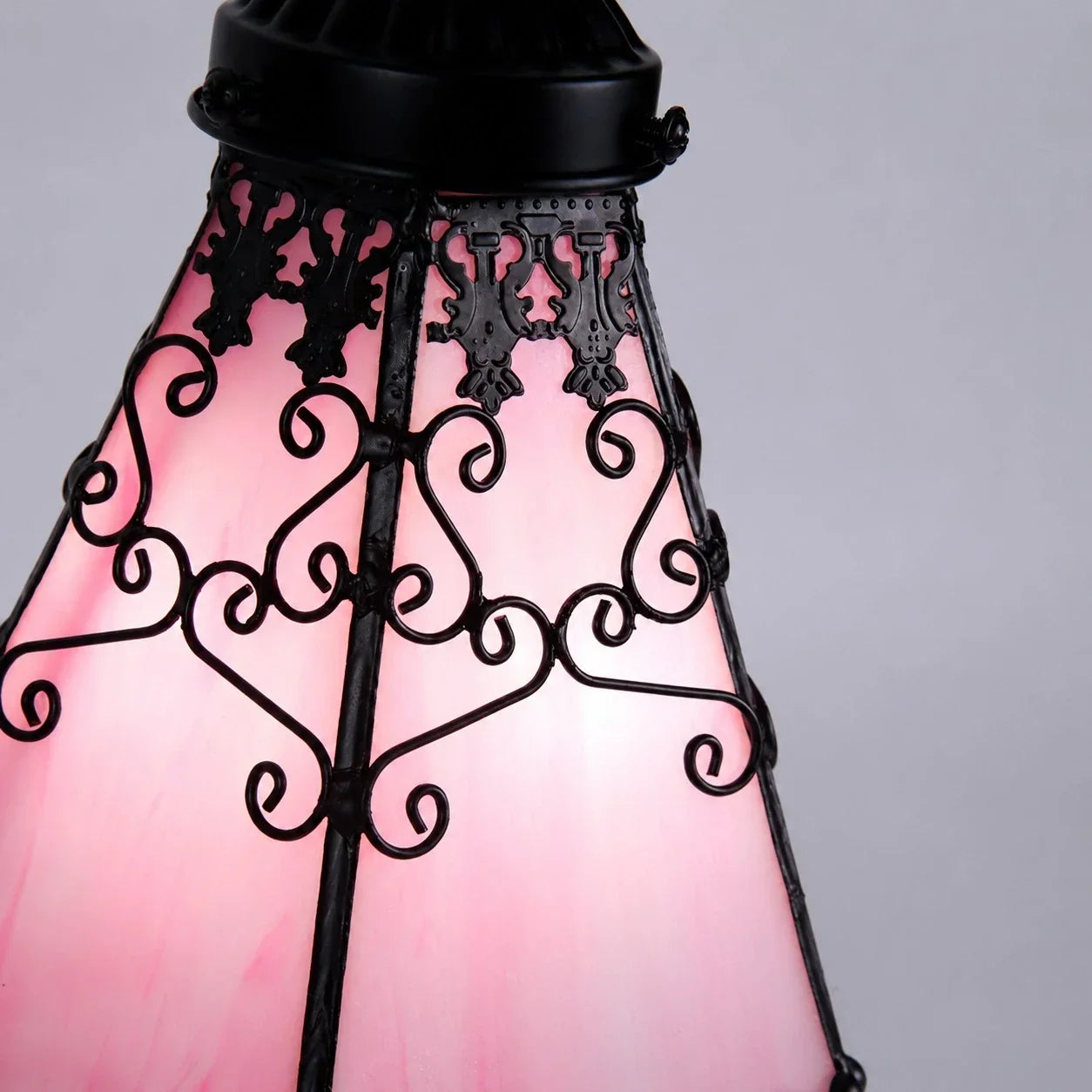 Tiffany-Stil Buntglas Tischleuchte | Souliia