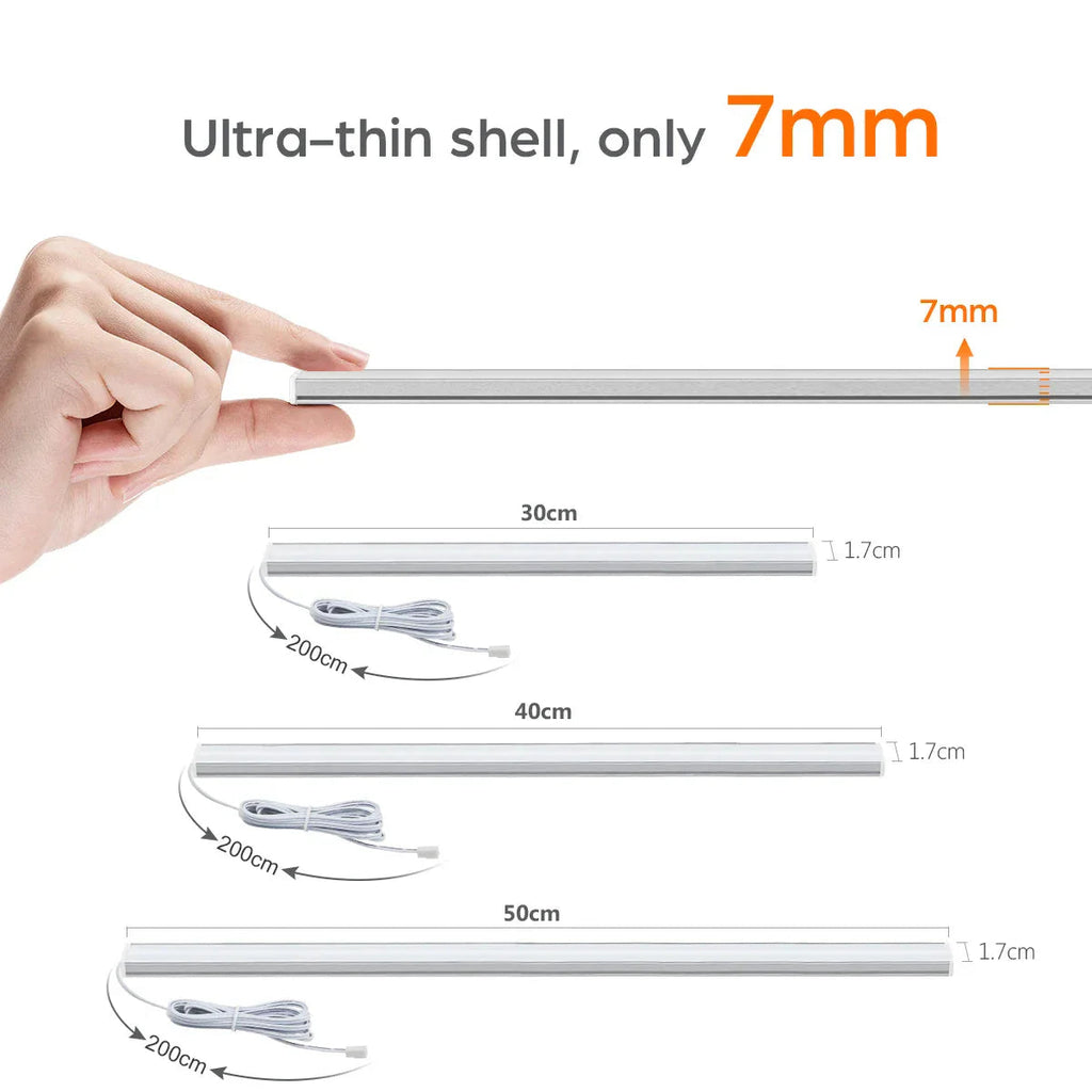 Under-Cabinet LED Light with Sensor – Touchless and Dimmable - Souliia