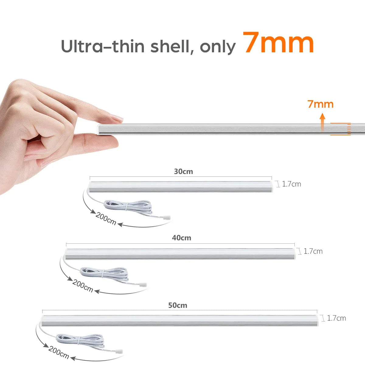 Under-Cabinet LED Light with Sensor – Touchless and Dimmable - Souliia