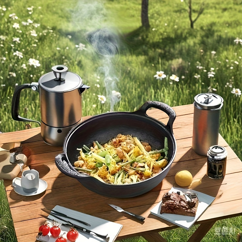 Miniforge Compact Pre-Seasoned Cast Iron Skillet