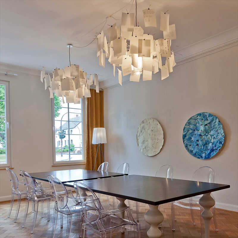 Renée Creative Picture Pendant Light Art Deco Bedroom Living Room | Souliia