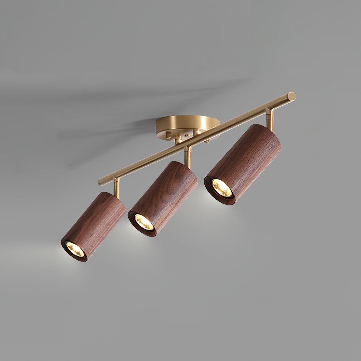 Thio Wooden Track Lighting | Souliia