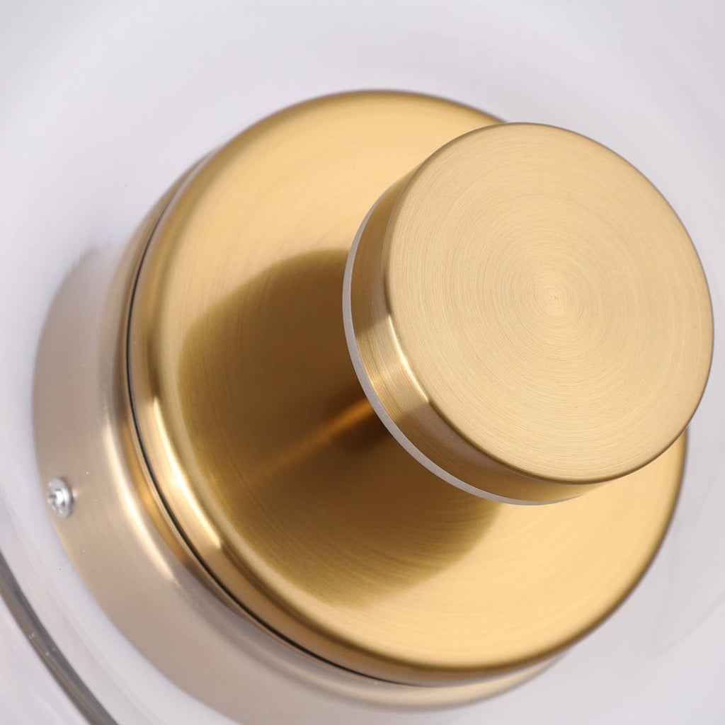 Das Schimmernde Leuchten Premium Minimalistische Messing Wandleuchte | Souliia