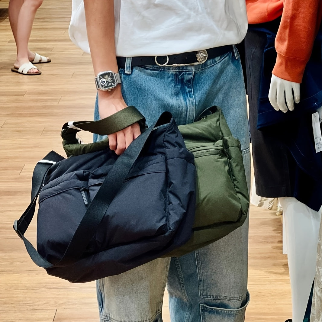 EasyCarry Large One-Shoulder Bag — Adjustable Strap, Ample Interior Storage