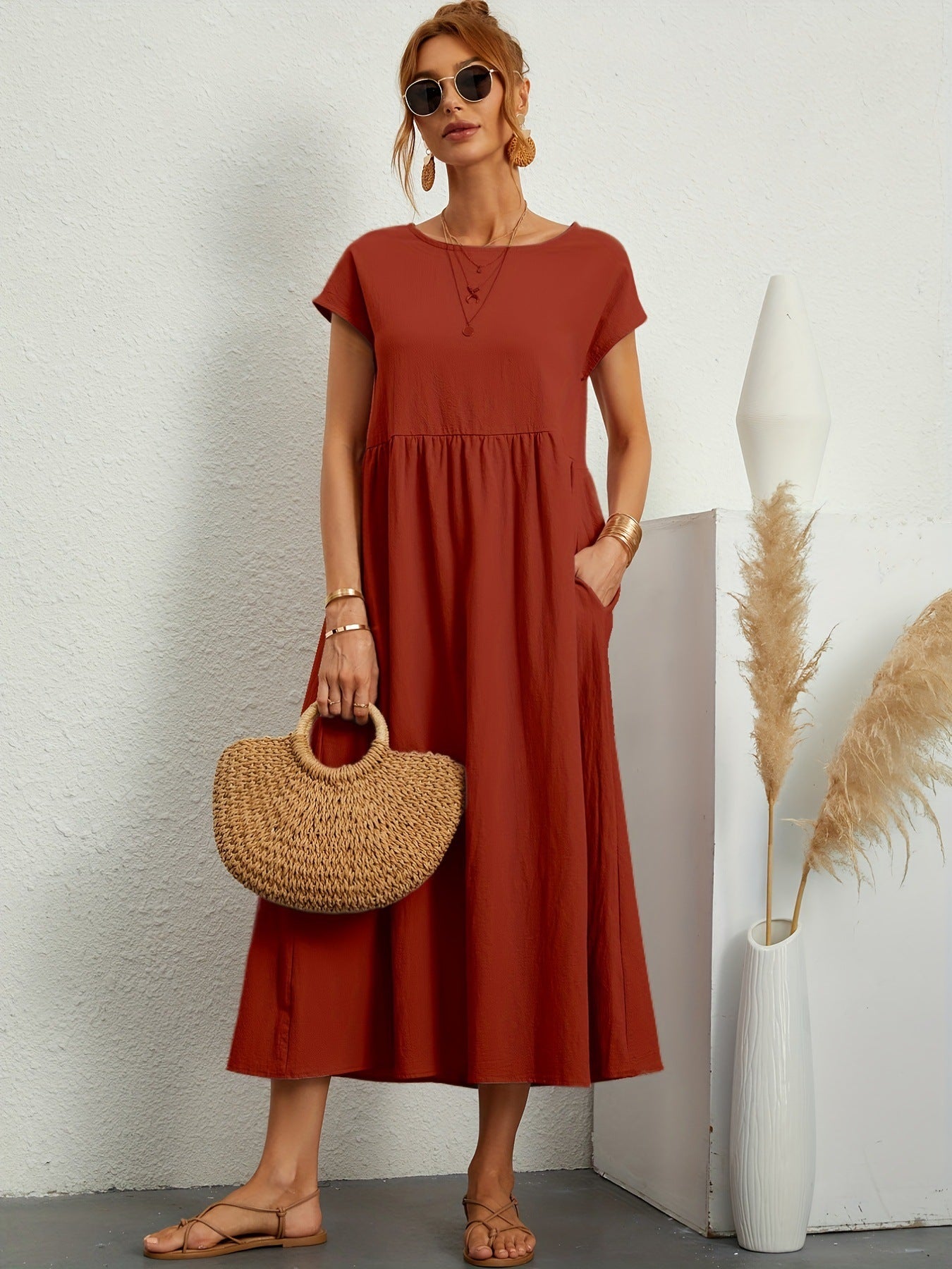 Robe Longue Fluide