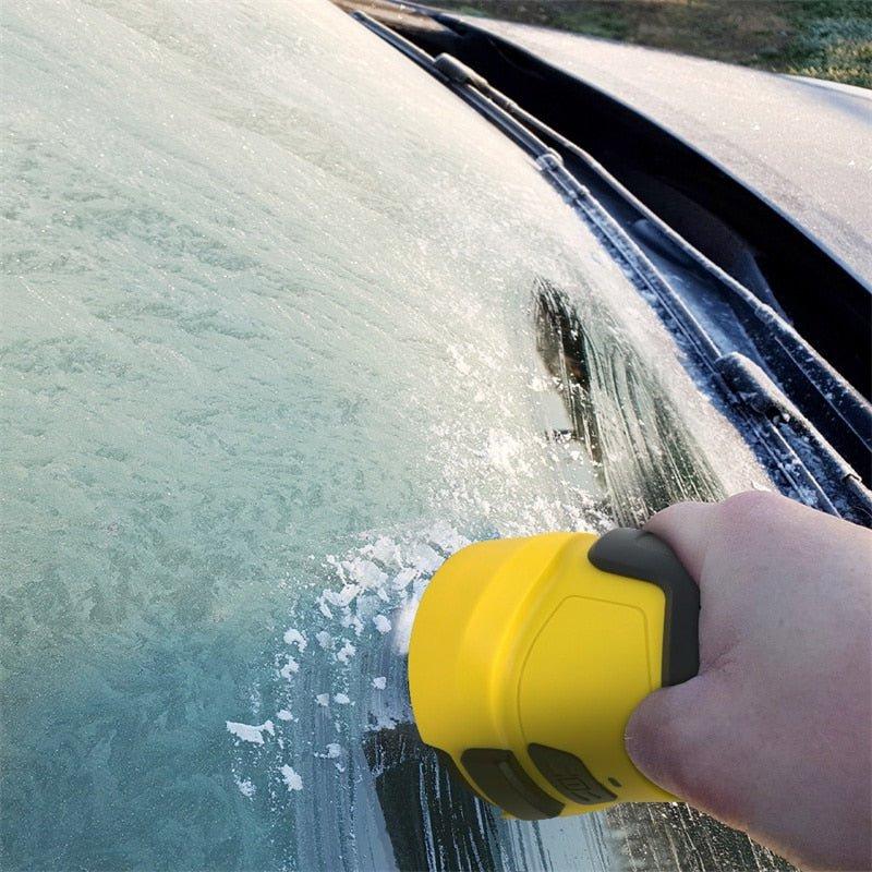 Grattoir à glace électromagnétique antigel pour voiture — rechargeable par USB