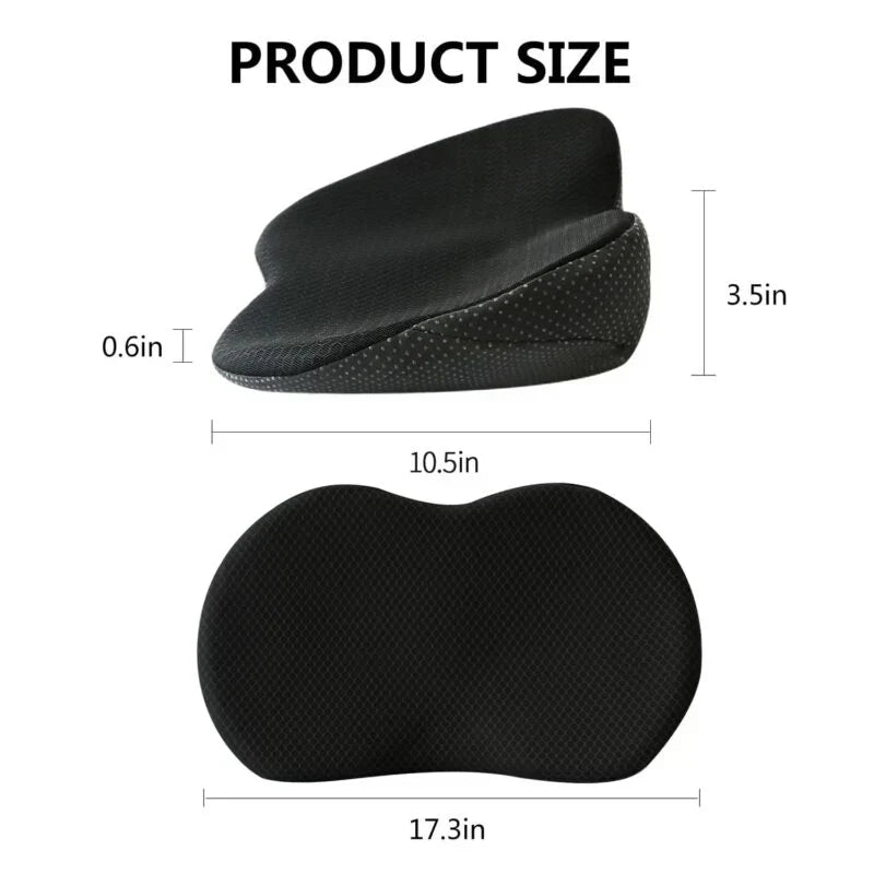 Driverlift Car Seat Cushion — 3.5-Inch Elevated Profile, Ergonomic Support