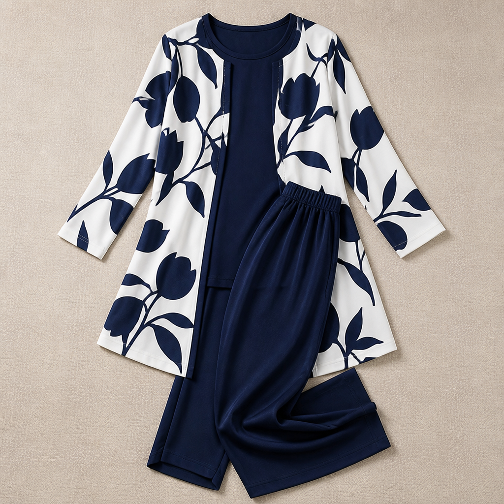 VeroLuxe 3-Piece Set — Glide Through Your Day in Effortless Comfort and Confidence - Souliia