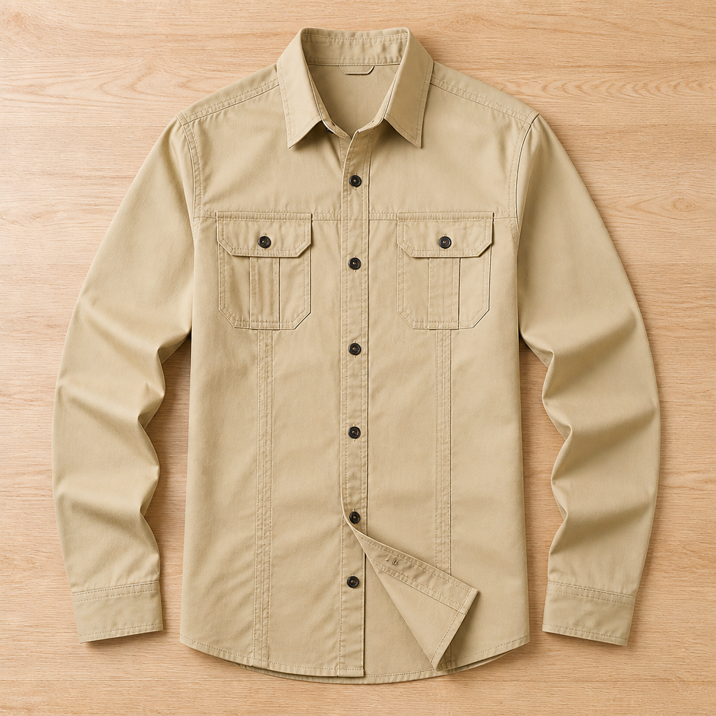 VarioLux Cotton Shirt — Unlock All-Day Cool Comfort and Unshakable Confidence - Souliia