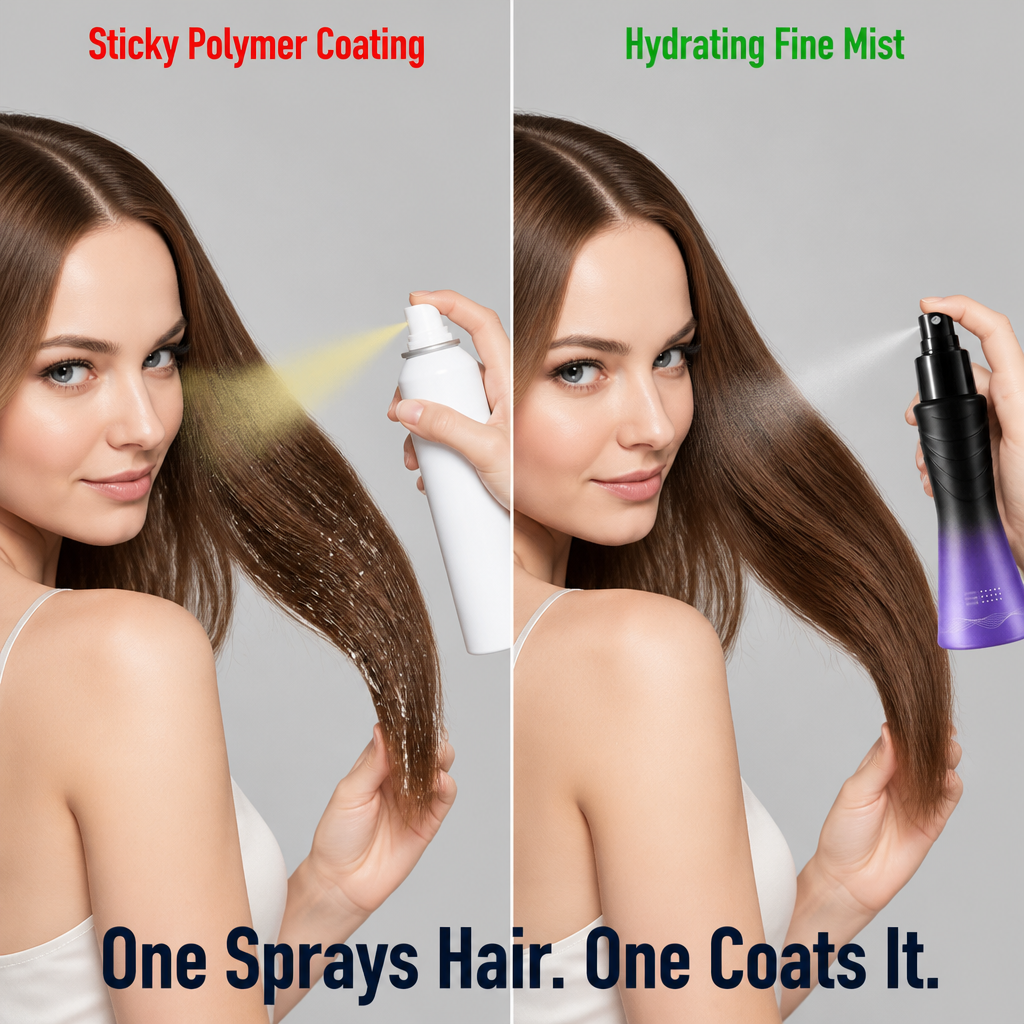 Volaire — Spritz Lift Into Flat, Day-Two Hair Without the Sticky Crunch - Souliia