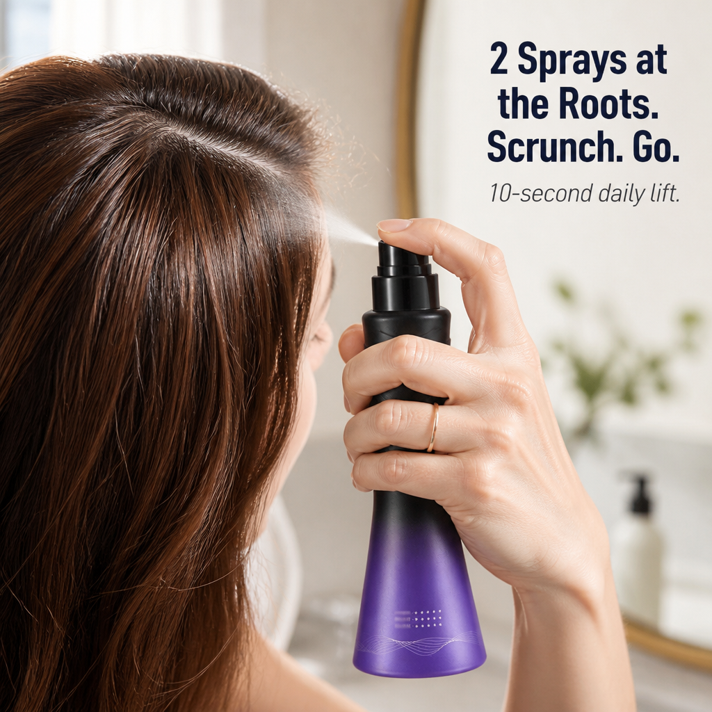 Volaire — Spritz Lift Into Flat, Day-Two Hair Without the Sticky Crunch - Souliia