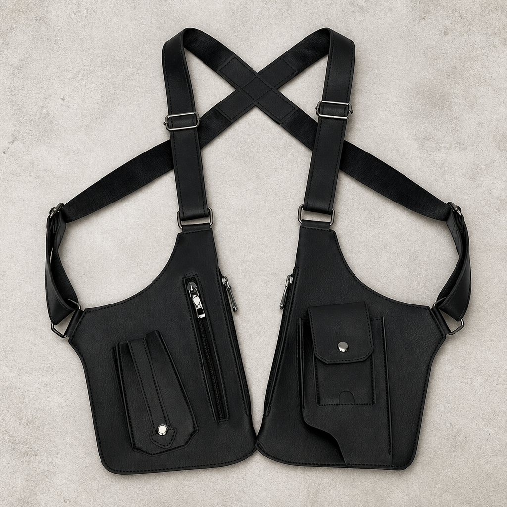 VigilGear – Hidden Underarm Anti-Theft Holster Bag with X-Back Straps - Souliia