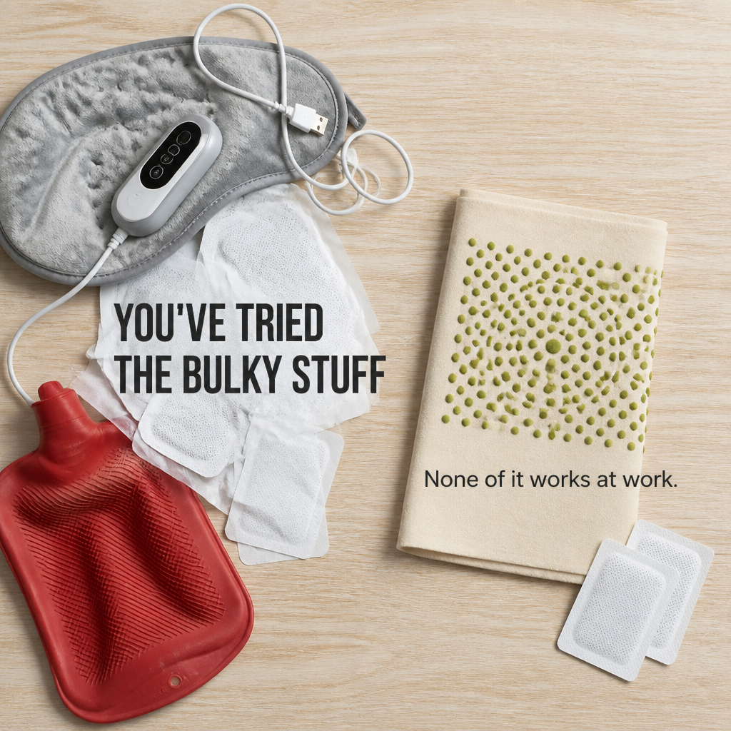 VivantaWrap — Wrap Your Belly in Mugwort Warmth, Skip the Cords and Bulk - Souliia