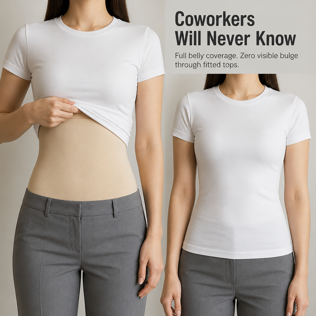 VivantaWrap — Wrap Your Belly in Mugwort Warmth, Skip the Cords and Bulk - Souliia