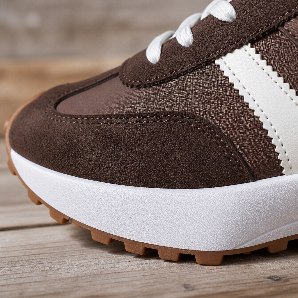 VelouraStep – Retrohenkiset platform-lenkkarit pehmustetulla mukavuuspohjalla - Souliia